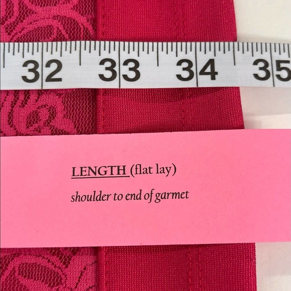 NWT TOPSHOP Magenta Size 2 Bodycon Lace Detail Round Neck Formal Dress #W172 - Picture 9 of 13